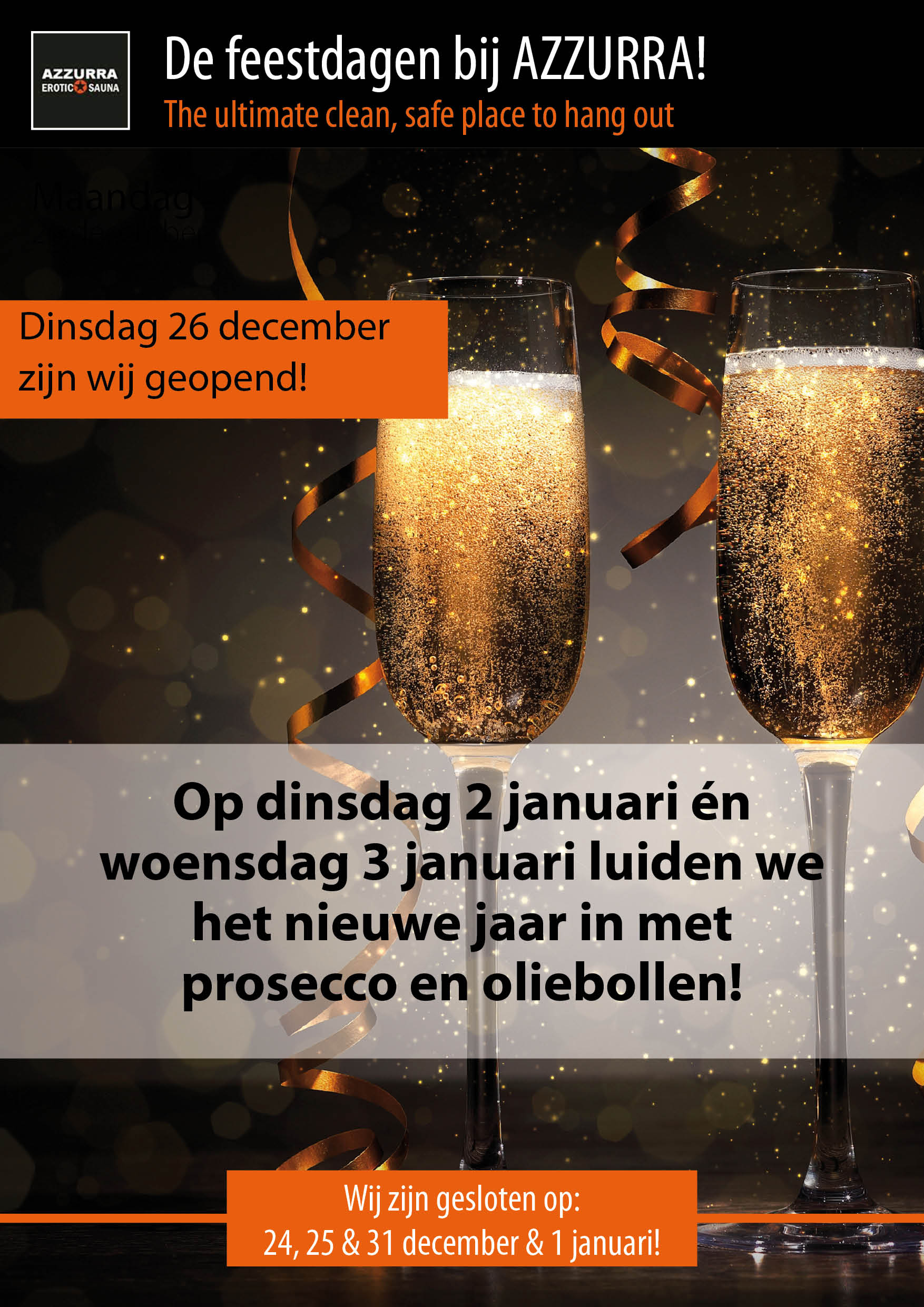 Openingstijden Feestdagen 2023/2024